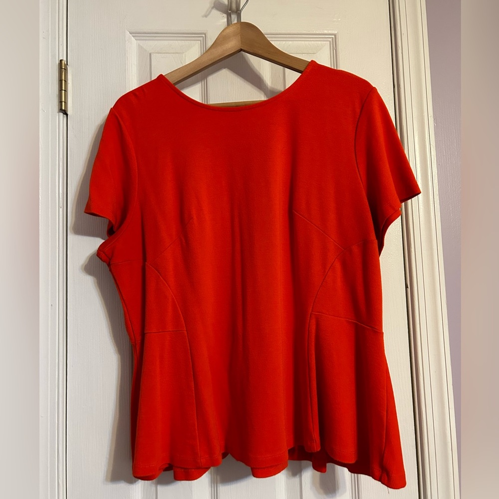 Eloquii peplum top